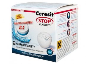 Ceresit Stop Vlhkosti PEARL- tablety 2v1 2x300 g neutrální