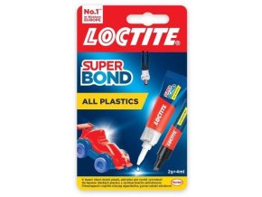 Loctite Super Bond All Plastics - 2 g + 4 ml