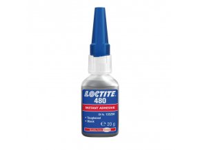 Loctite 480 - 20 g vteřinové lepidlo černé