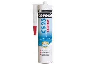 Ceresit CS 25 - 280 ml silikon sanitár carrara