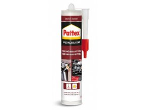 Pattex Tepelně odolný tmel - 280 ml červený