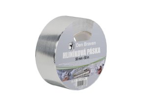 Den Braven Hliníková páska - 50 m x 50 mm, stříbrná _B752RL