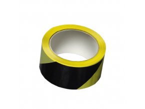 Den Braven Lepicí páska výstražná - 66 m x 50 mmčerno-žlutá, pravá _B714RL