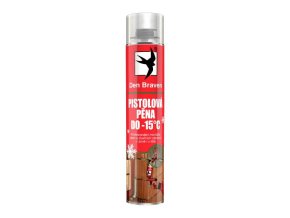 Den Braven Pistolová pěna, do -15C - 750 ml zelená, zimní _40324RL