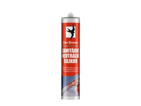 Den Braven Sanitární neutrální silikon OXIM - 280 ml bahama, kartuše _306026RL