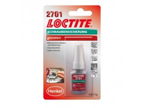 Loctite 2701 - 5 ml zajišťovač šroubů VP