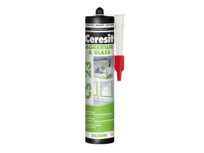 Ceresit CS 23 Glass - 280 ml silikon na sklo a akvaria transparentní
