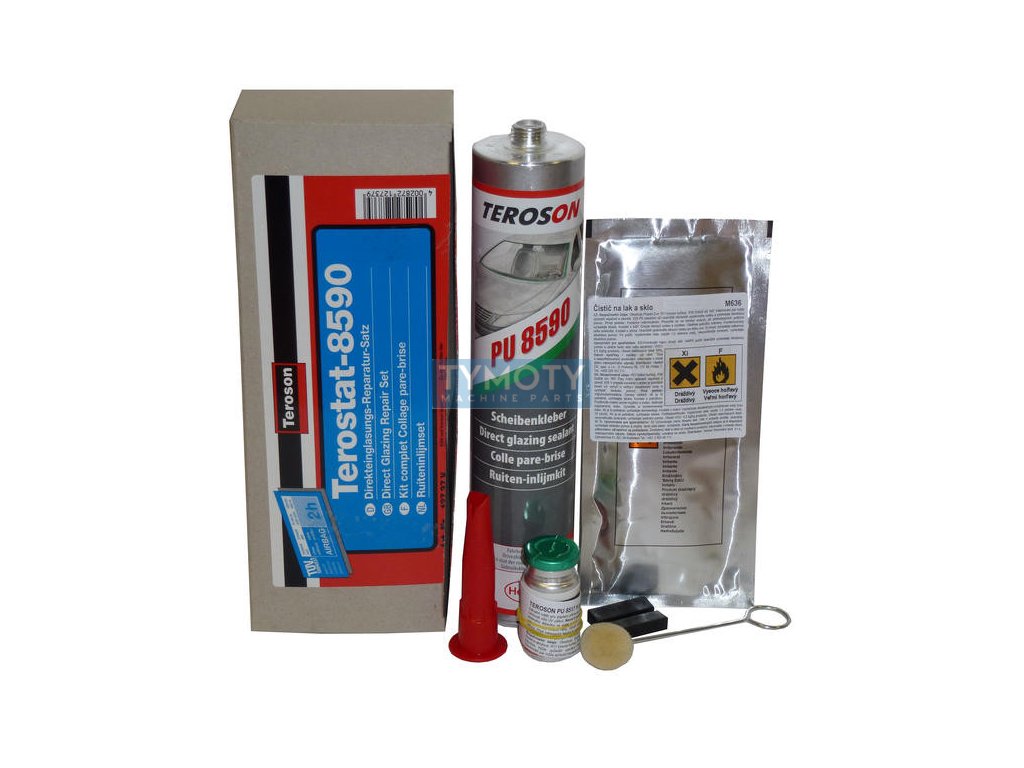 Teroson PU 8590 - sada černé polyuretanové lepidlo | lepidlatmely.sk