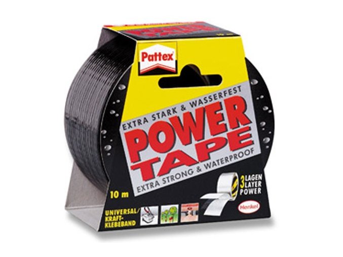 Pattex Power Tape - 10 m čierna