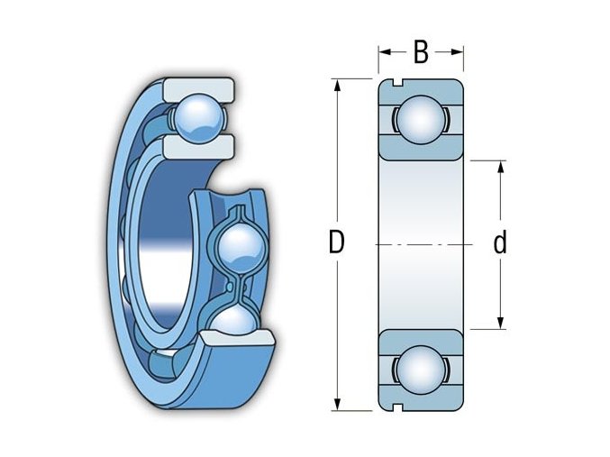 KINEX 6409 N guličkové ložisko