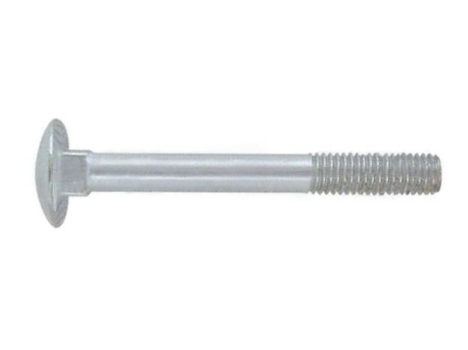 Skrutka bránová DIN 603 M10x25 4.6 pozink