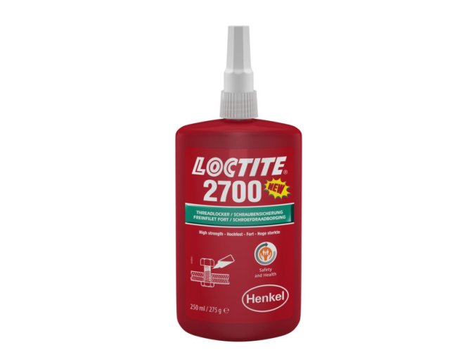 Loctite 2700 - 250 ml zajišťovač šroubů VP - BOZP