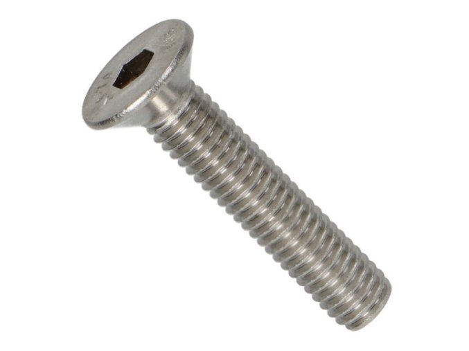 Skrutka zápustná inbus DIN 7991 M6x12 nerez A4