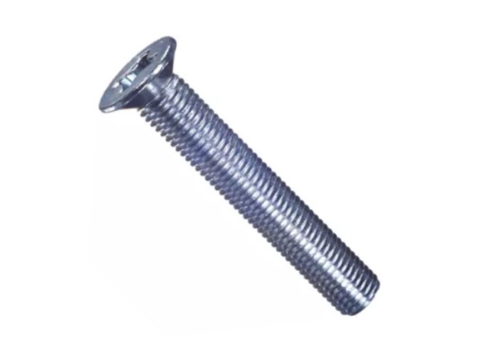 Skrutka zápustná phillips DIN 965 M6x60 pozink