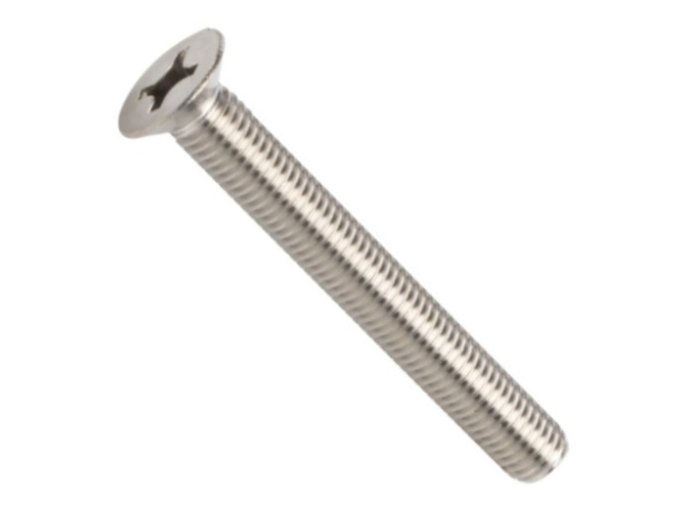 Skrutka zápustná phillips DIN 965 M3x4 nerez A2