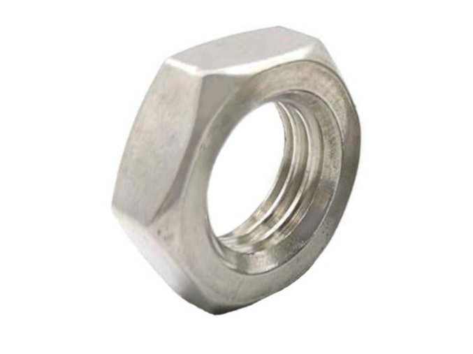 Matica nízka DIN 439B M12x1,00 nerez A2