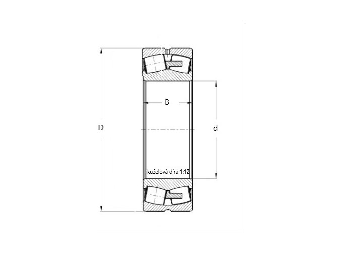 ZKL 22224 KW33M súdečkové ložisko
