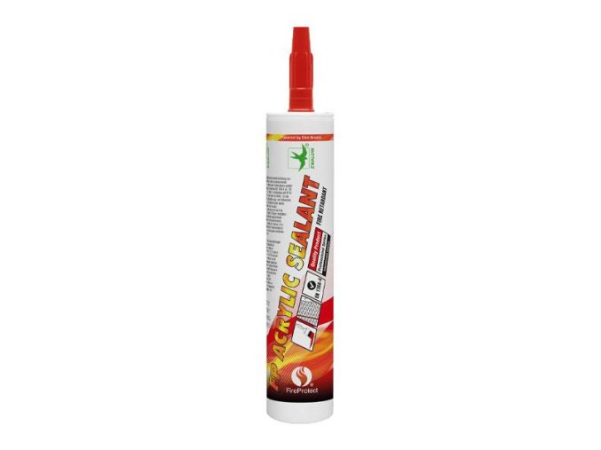 Den Braven Akrylový protipožární tmel - 310 ml bílá, kartuše _FP403