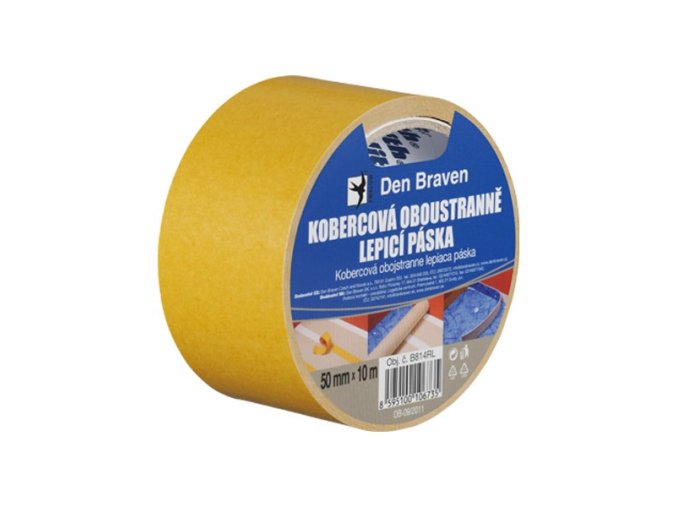 Den Braven Kobercová oboustranně lepicí páska - 10 m x 50 mm _B814RL