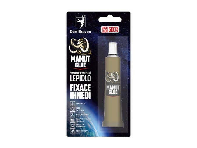 Den Braven Mamut Glue High tack - 25 ml bílá, tuba v blistru