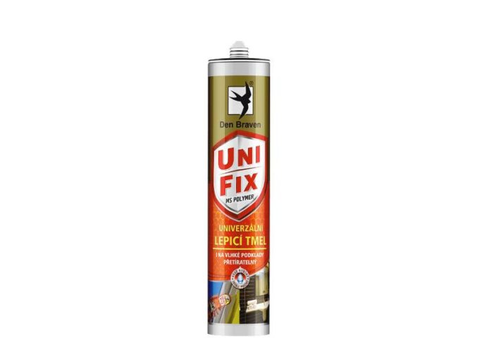 Den Braven MS UNIFIX - 290 ml šedá, kartuše _52013BD