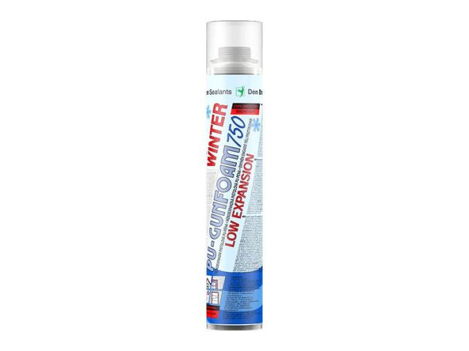 Den Braven Nízkoexpanzní pěna, Winter - 750 ml zelená, pistolová _40324BD