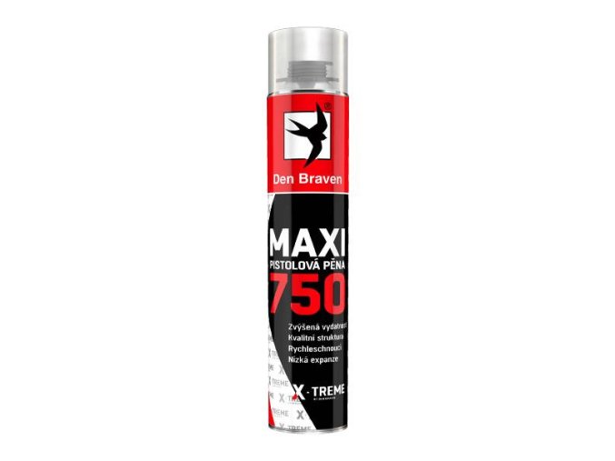 Den Braven Pistolová pěna MAXI 750 - 750 ml žlutá _40220RLM