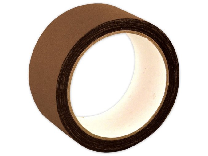 Den Braven Textilní lemovací páska (kobercová) - 10 m x 48 mm hnědá