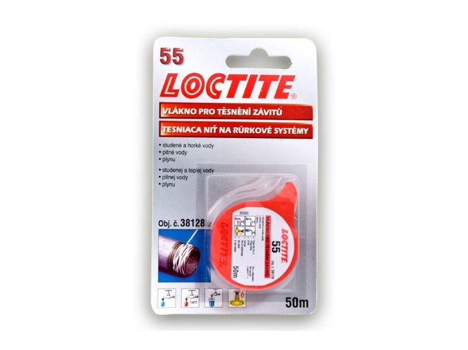 Loctite 55 - 50 m závitové tesnenie vlákno