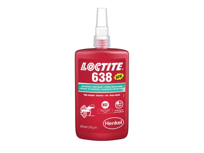 Loctite 638 - 250 ml upevňovač spojov VP