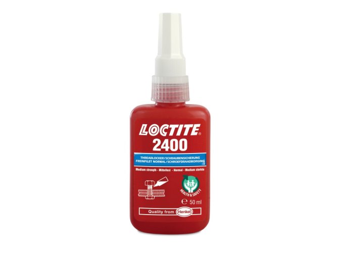 Loctite 2400 - 250 ml zaisťovač závitov, stredná pevnosť - BOZP