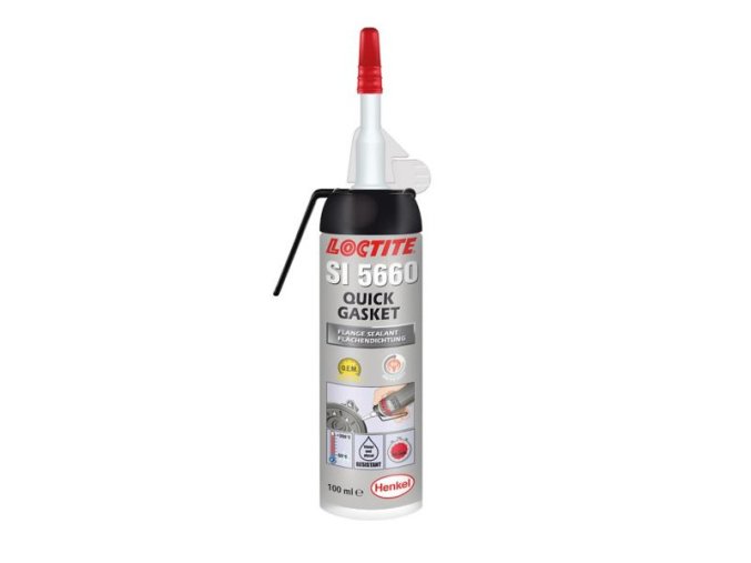 Loctite SI 5660 - 100 ml šedý, silikonové těsnění BOZP