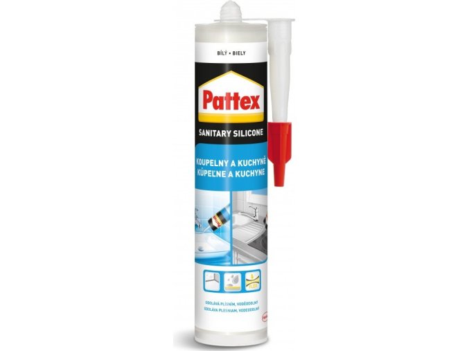 Pattex Kúpeľne a kuchyne - 280 ml biely