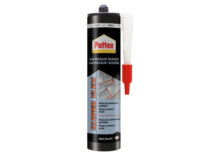 Pattex Univerzální silikon - 280 ml bílý