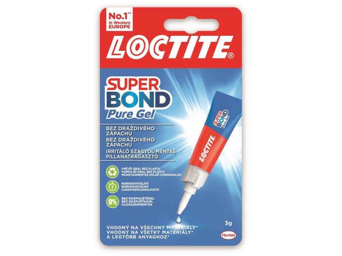 Loctite Super Bond Pure Gél - 3 g