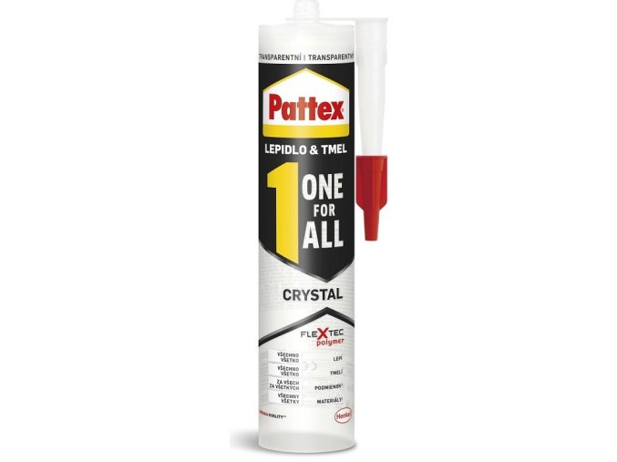 Pattex ONE For All CRYSTAL - 290 g kartuša