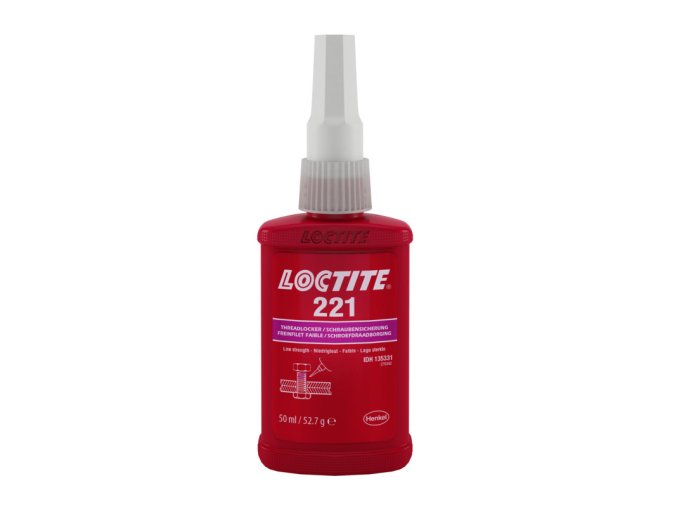 Loctite 221 - 50 ml zaisťovač závitov, nízka pevnosť