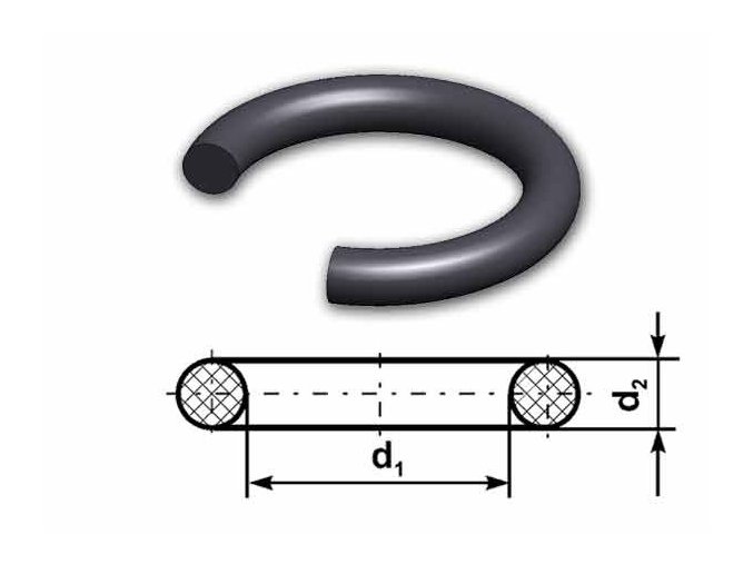 O-krúžok FPM 80 ShA 355,2x3,53 Dichtomatik