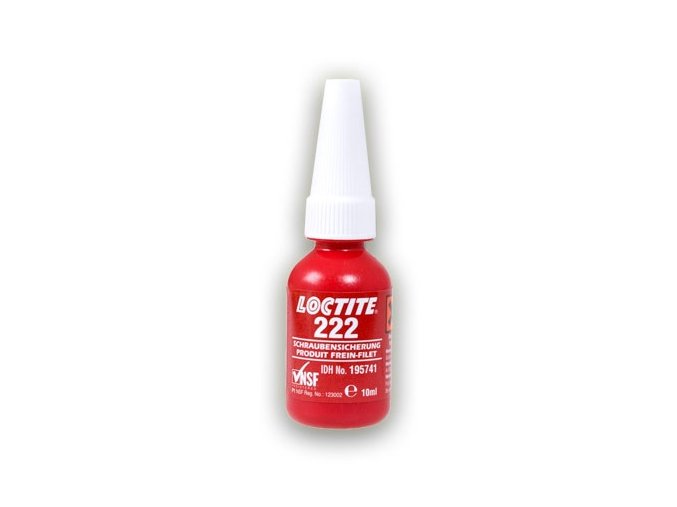 Loctite 222 - 10 ml zaisťovač závitov, nízka pevnosť