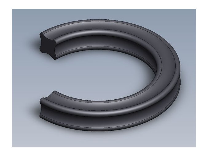 X-krúžok NBR 70 ShA 15,47x3,53 Dichtomatik