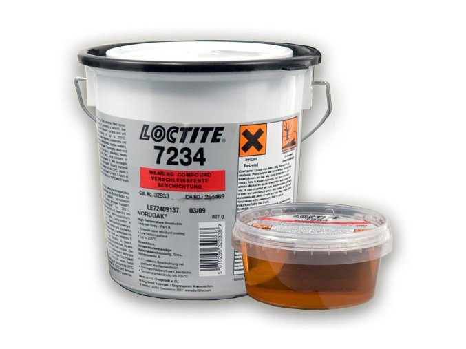 Loctite PC 7234 - 1 kg Nordbak šedý keramický nátěr odolný teplotám