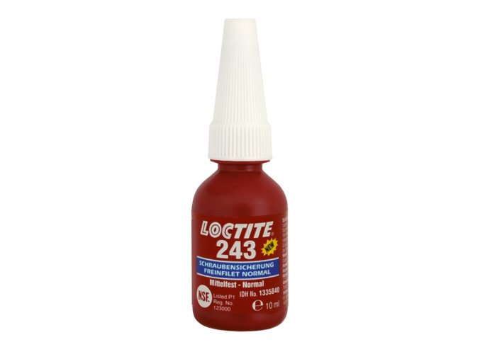 Loctite 243 - 10 ml zajišťovač šroubů SP
