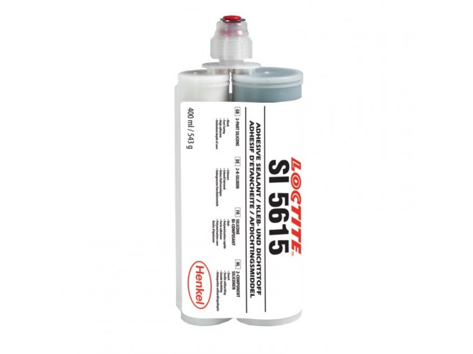 Loctite SI 5611 - 400 ml sivý dvojzložkový silikón, rýchle vytvrdnutie