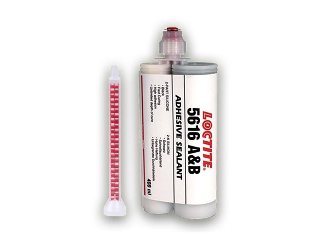 Loctite SI 5616 - 400 ml biely dvojzložkový silikón rýchle vytvrdnutie