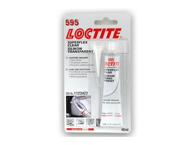 Loctite SI 595 - 40 ml číre silikónové lepidlo SuperFlex