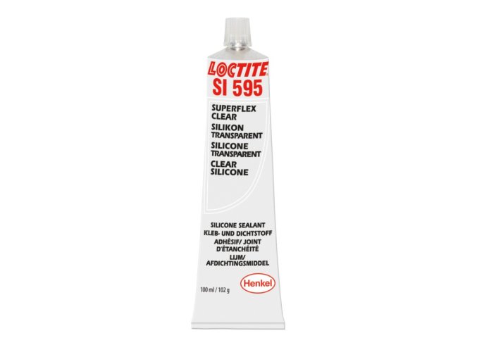 Loctite SI 595 - 100 ml číre silikónové lepidlo SuperFlex