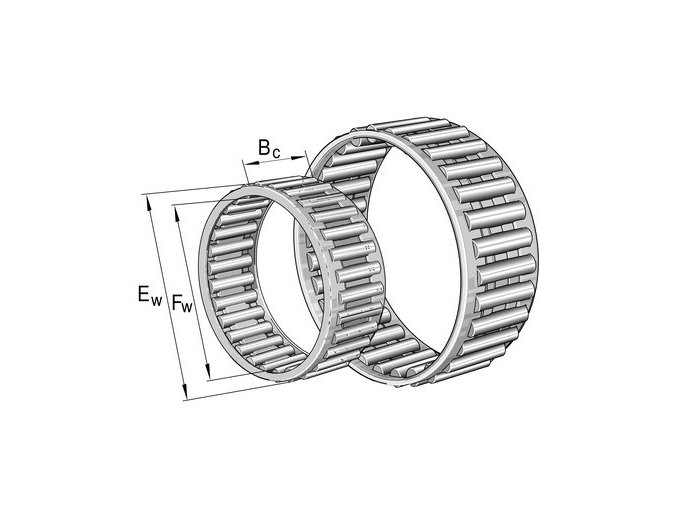 NTN K 14x18x13 ihlová klietka