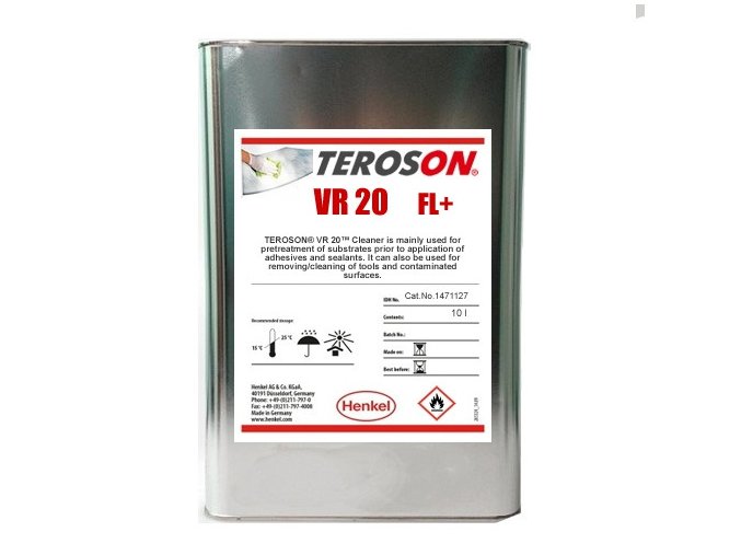 Teroson VR 20 - 10 L (FL+) čistič, ošetrenie povrchu