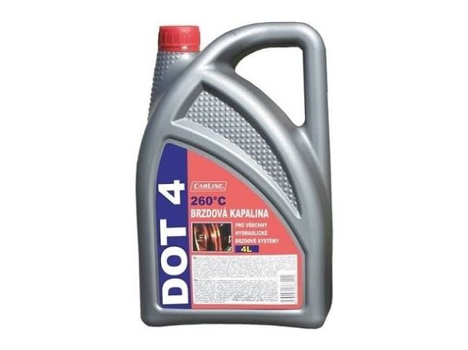 Carline DOT 4 - 4 L brzdová kapalina do 265°C