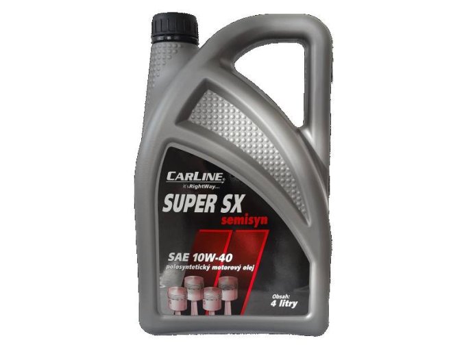 Carline Super SX Semisyn 10W-40 - 4 L motorový olej ( Mogul GX-FE / Speed 10W-40 )